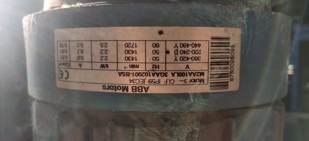 Motor electric trifazata cu flansa, 2.2kW, 1500rpm, 380V