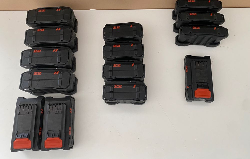 Hilti Nuron acumulatori 4Ah, 5Ah, 8Ah, încărcător c6-22