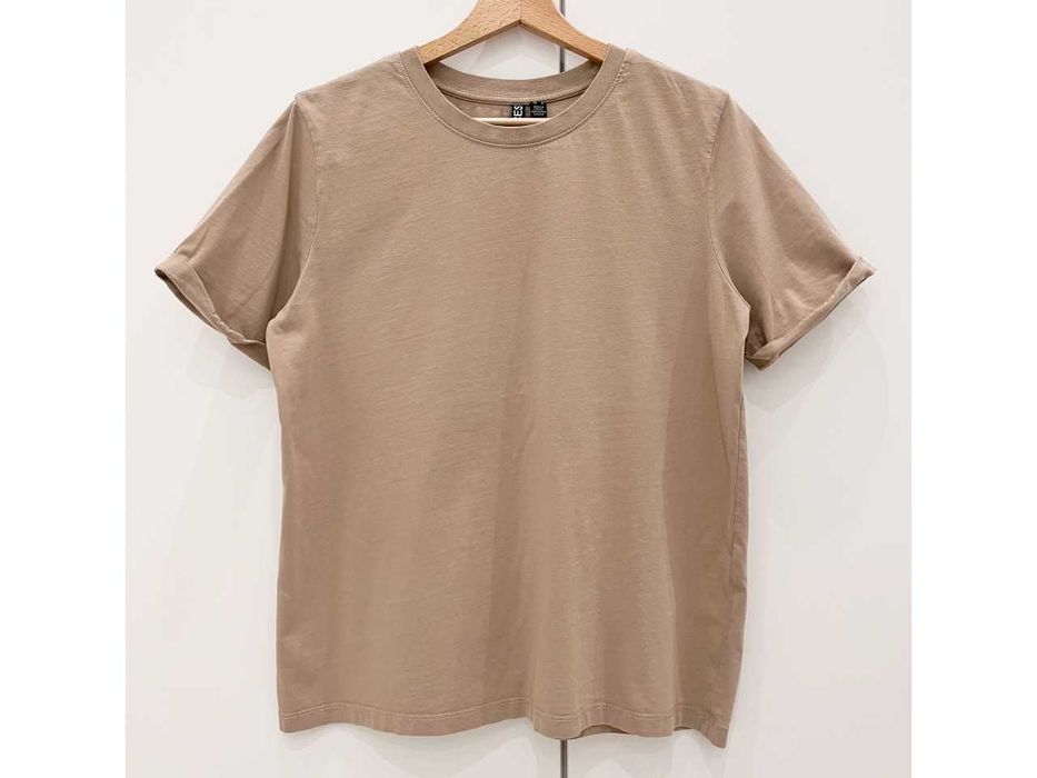 Бежова тениска Pieces M, 9/10