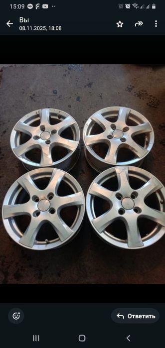 Диски титановые литые