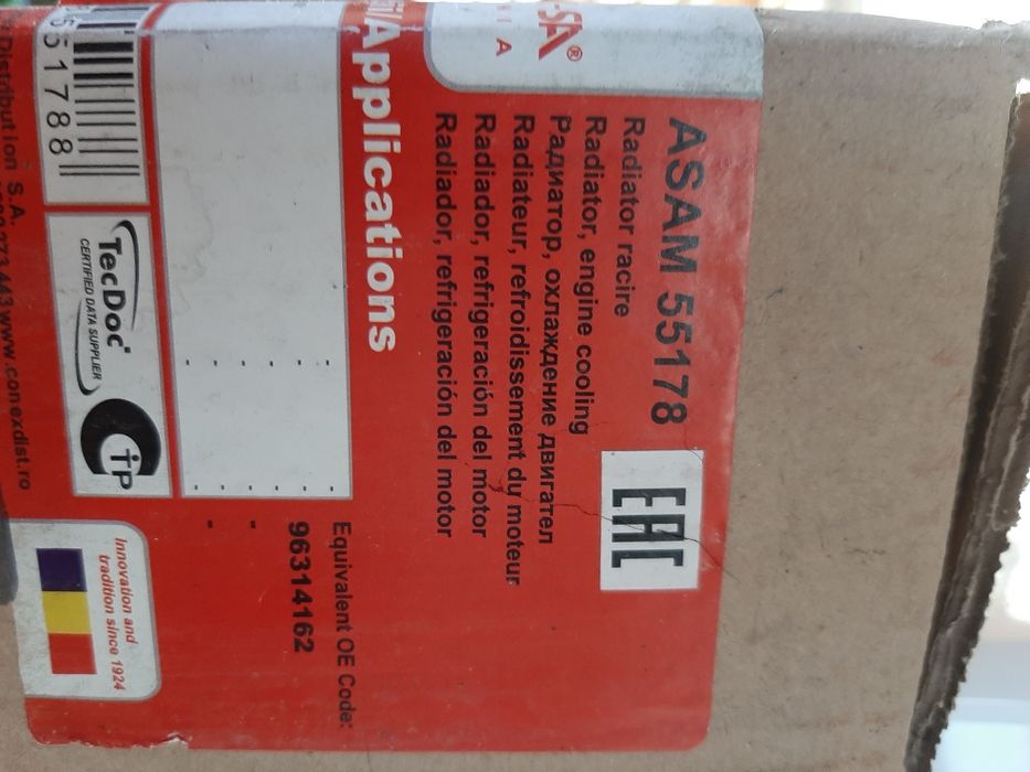 Radiator racire Matiz