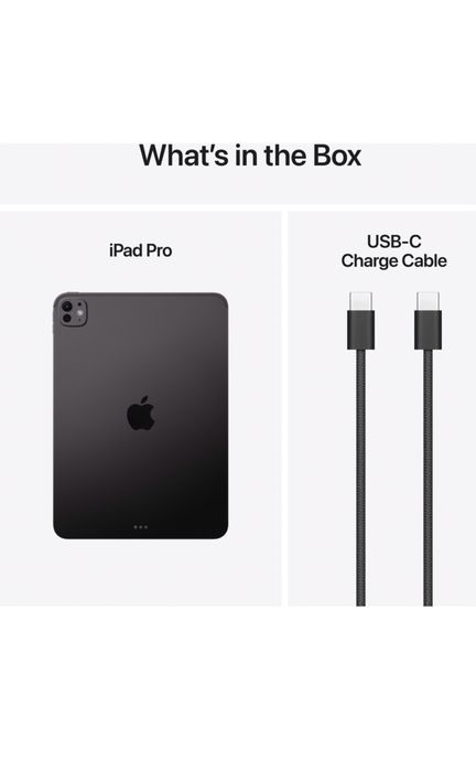 Tableta APPLE iPad Pro 11" (M5), 256GB, 12GB RAM, Wi-Fi, Standard Glass, Space Black