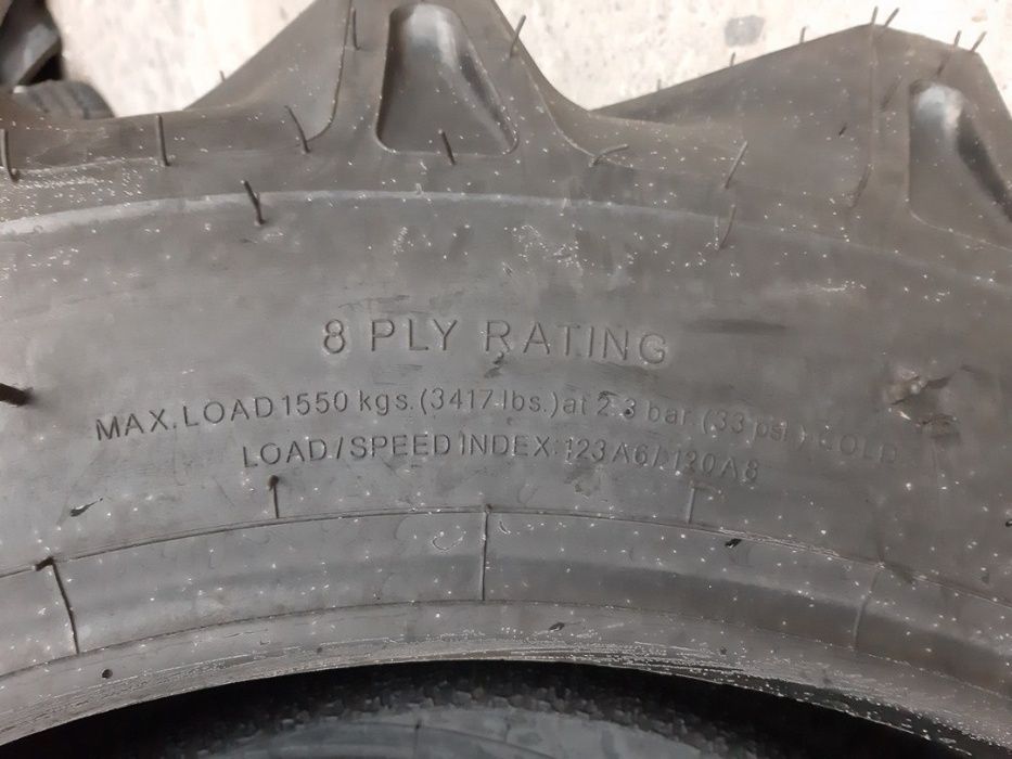 Anvelope noi agricole 12.4-28 cu 8PLY garantie 2 ani