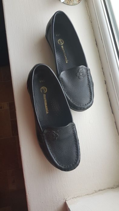 Кожаные лоферы отличного качества