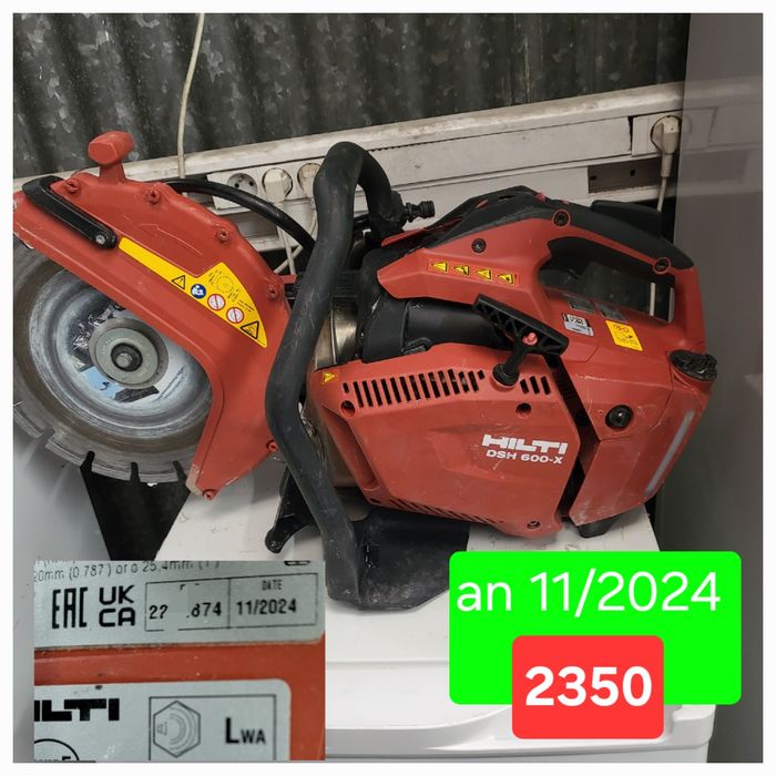 Hilti DSH 600-X an 2024 foarte putin folosita
