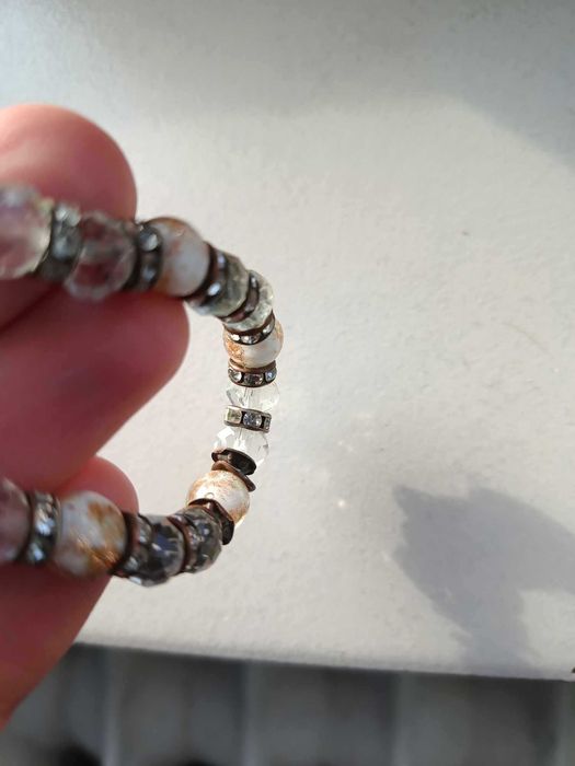 Bratara Murano Glass Hand Blown Glass Bracelet Made in Murano, Italy