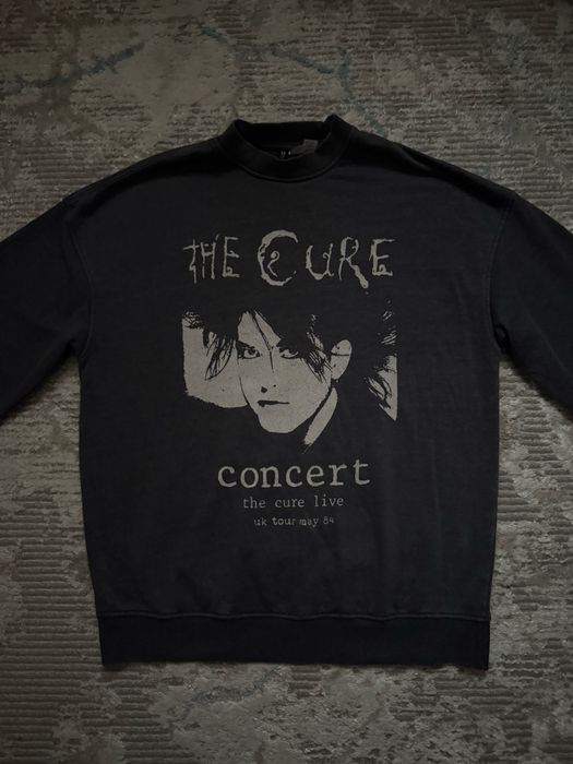 худи h&m x the cure, xxs