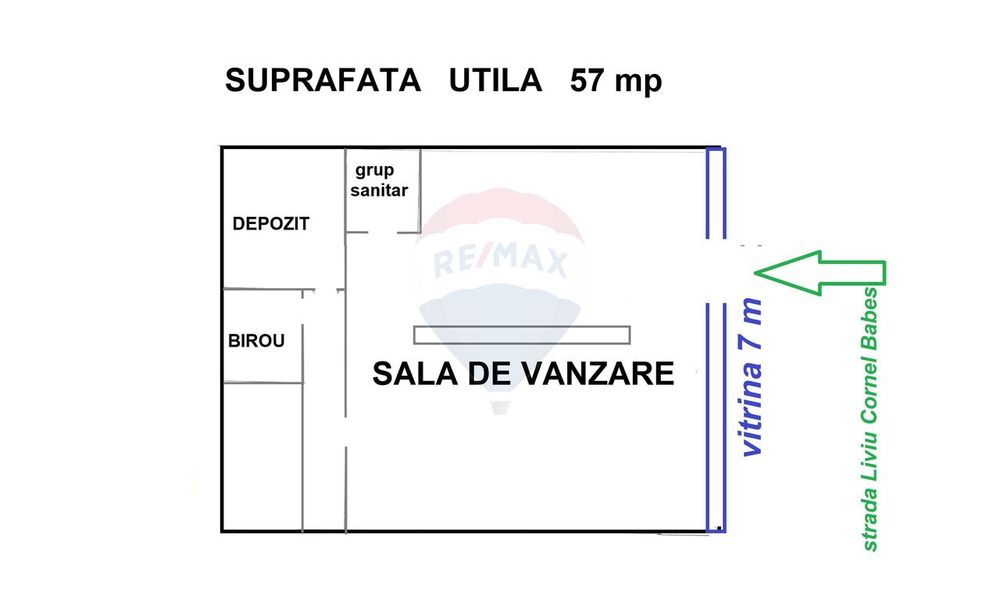 Închiriere spațiu comercial în Brașov, Astra, zona Calea București