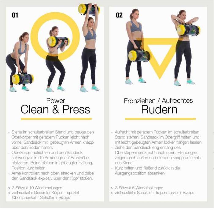 Sac Fitness cu umplutura de nisip 10 KG