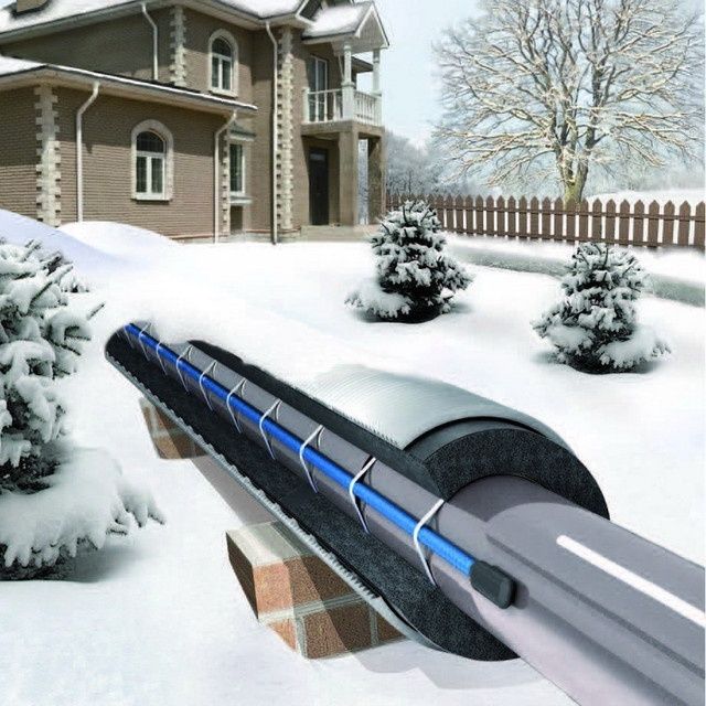 Обогрев кровли; Обогрев крыши; Обогрев труб, водостоков и желобов.