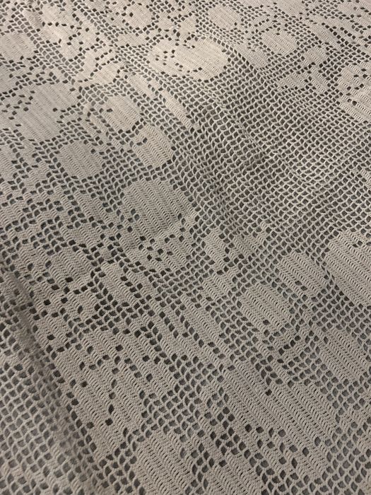 Fata de masa crosetata manual