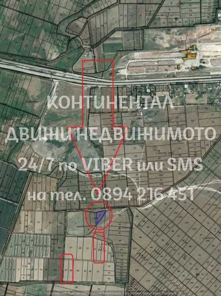 Нива 2100м2, 8-ма кат. на 800м от шосе - код 62444