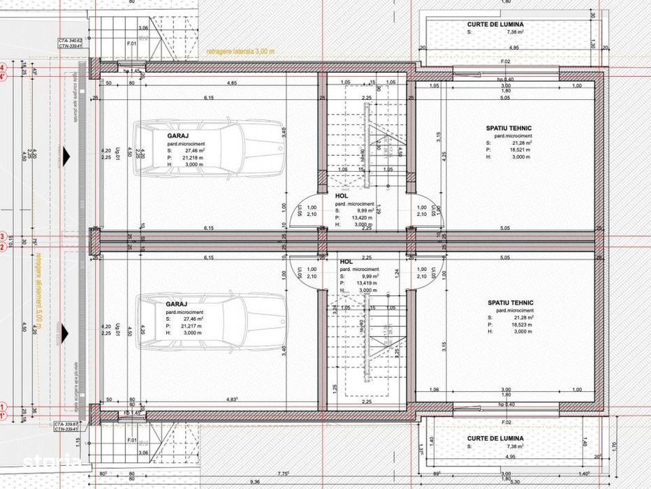 Duplex premium | ansamblu de 6 duplexuri | str Oasului