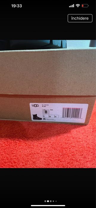 Vand botine UGG din piele naturala