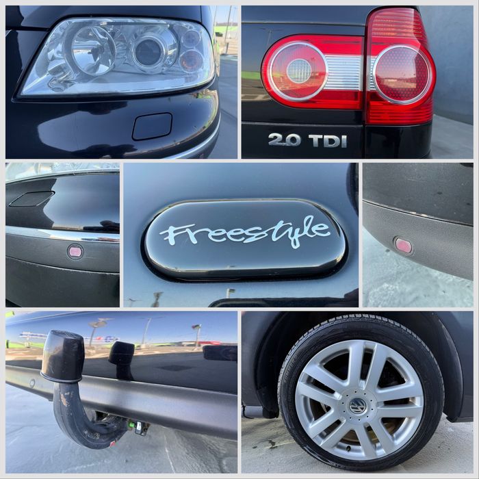 VW Sharan 2.0 TDI 140 CP 2008 Freestyle 7 locuri Xenon Jante Carlig