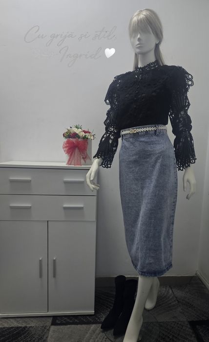 Fustă denim Zara
