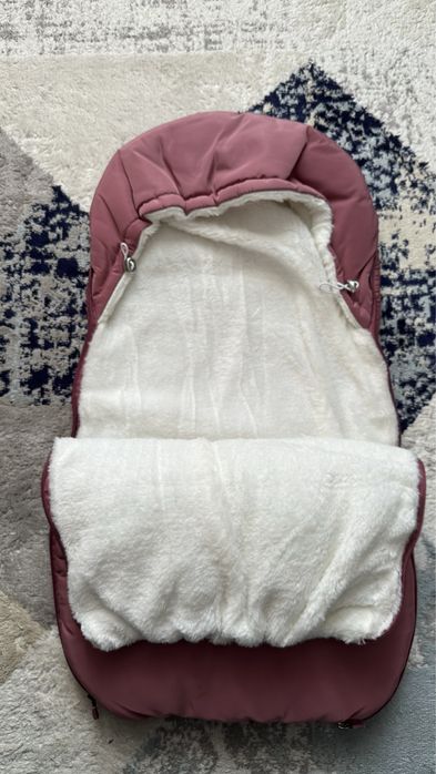 Конверт кокон на выписку и прогулочный