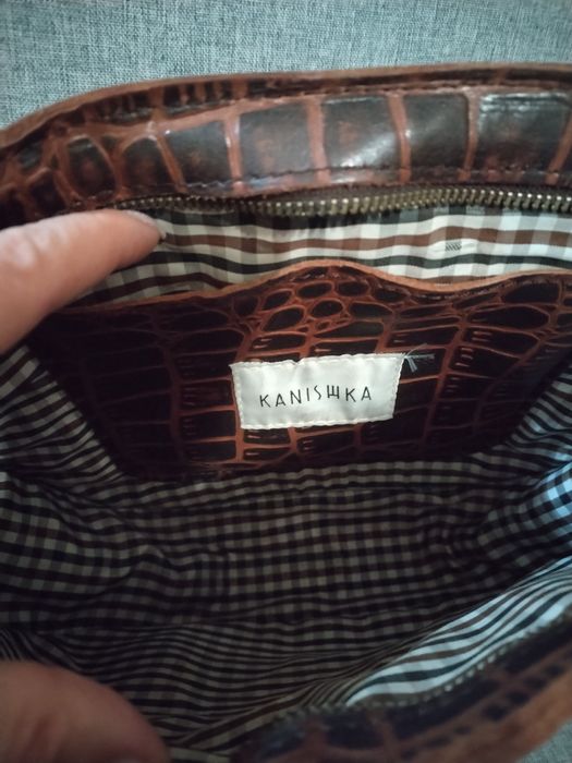 Сумка кожаная, Канишка,