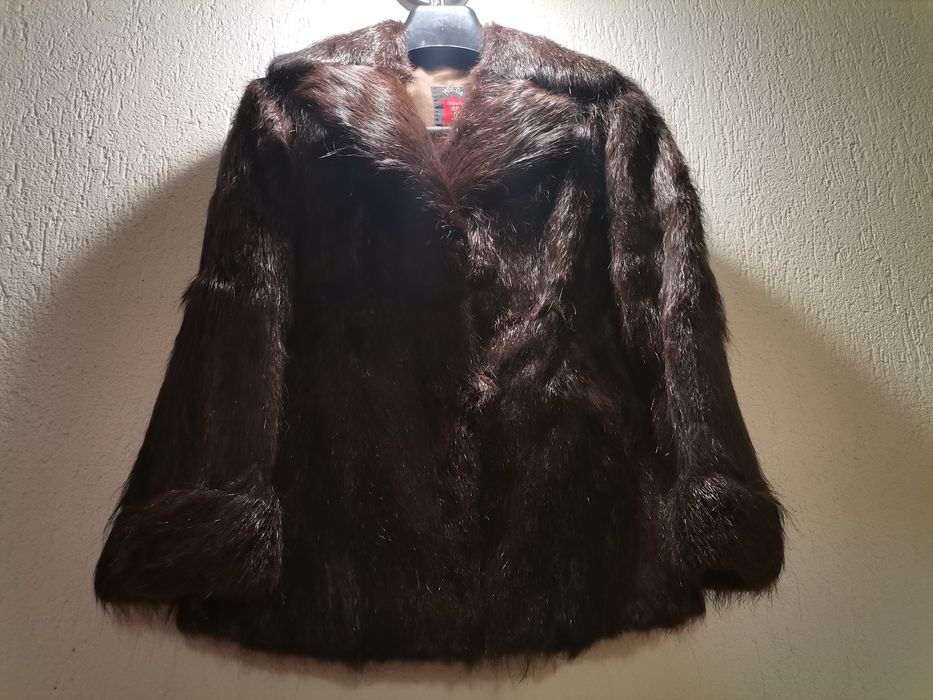 Haină de blana naturală vintage Molda IRP-autentica