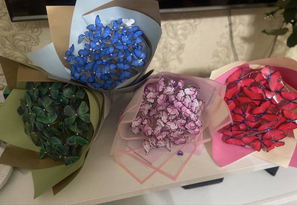 Букет из бабочек