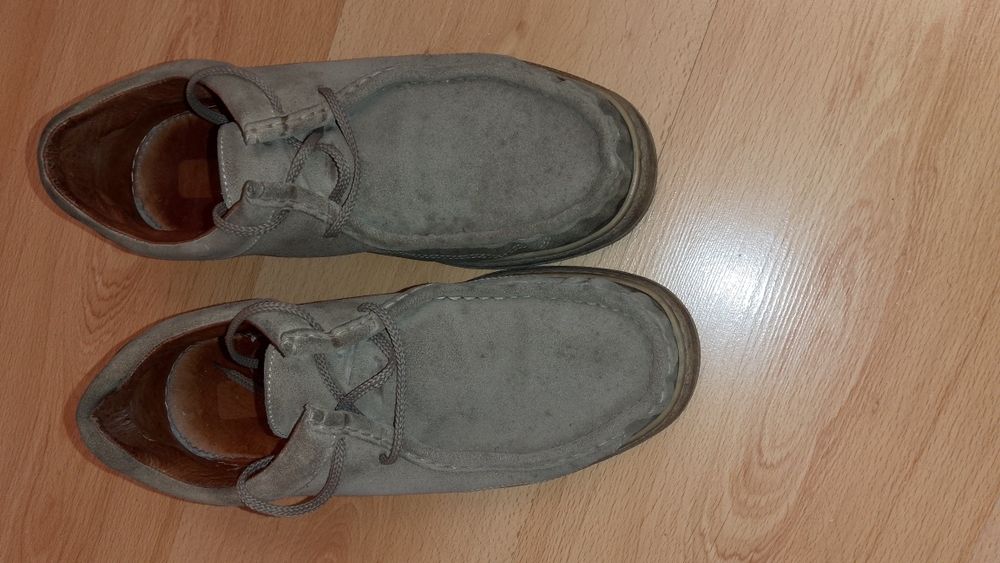 Мъжки мокасини от нобук