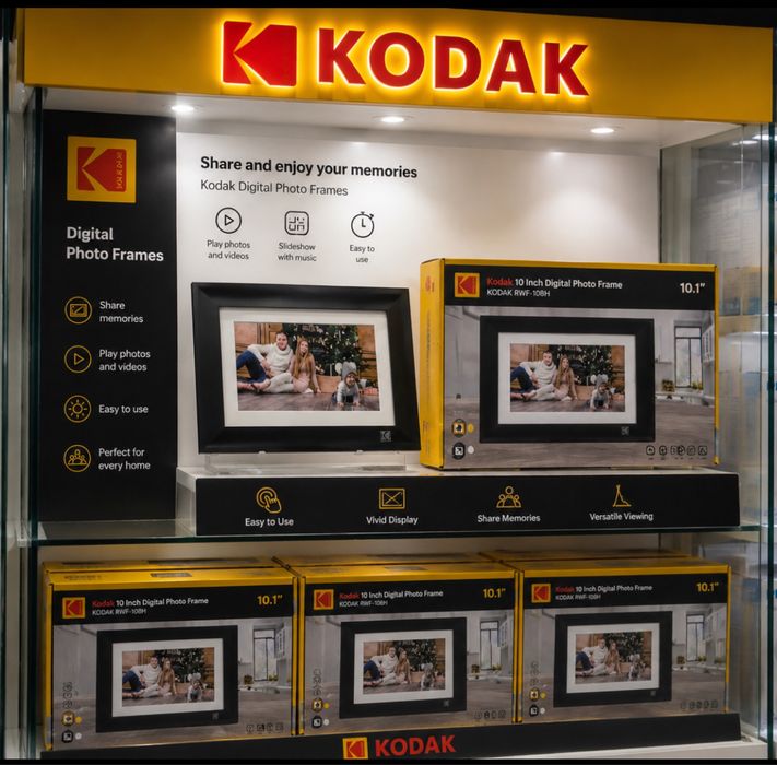Цифровая фоторамка Kodak 10.1 дюм IPS екран сенсор+32gb память