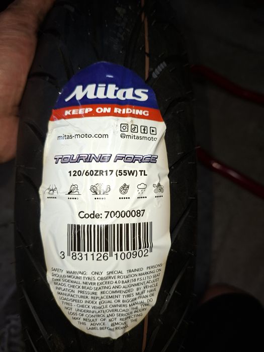 Mitas Touring force.