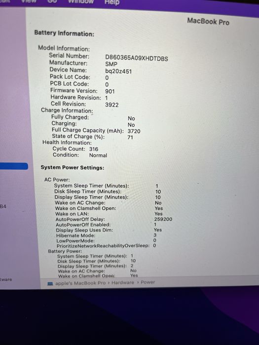 Laptop Apple Macbook Pro 13 Touchbar -i7