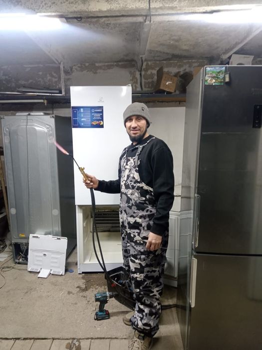 Ремонт холодильников и морозилок заправка Фреоном