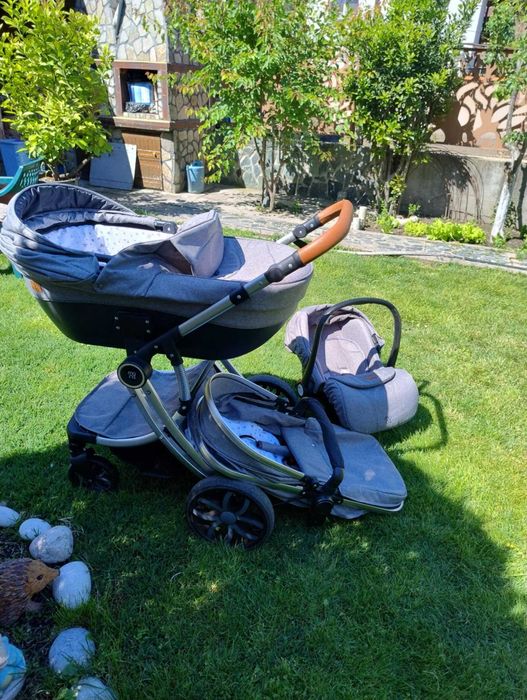 Комбинирана Бебешка Количка 3 в 1 Moni Polly