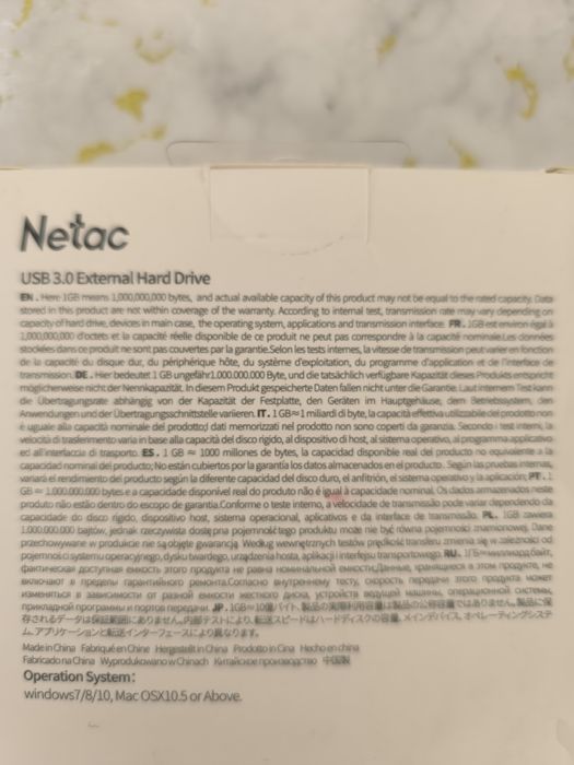 Продам жесткий диск на 4 TB