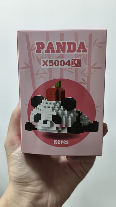 Bricks пандочки и динозавры