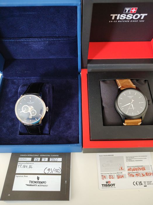 Ceasuri automatice - Tissot și Tecnotempo