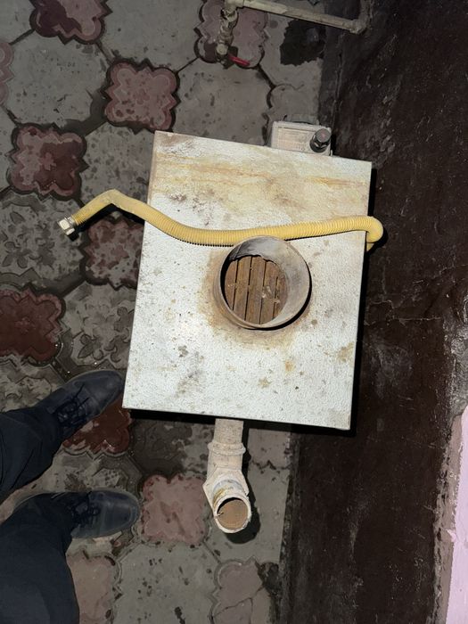 Напольный газовый котел печ