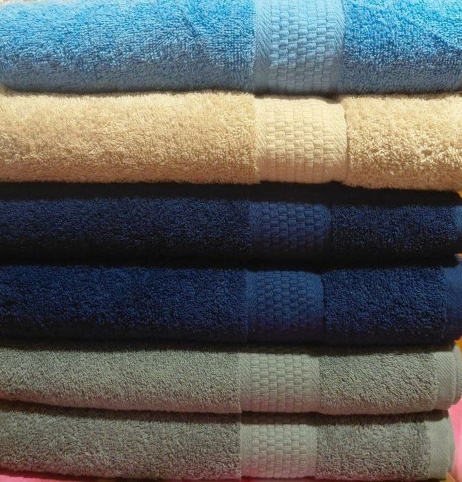 Полотенца банные чистый хлопок