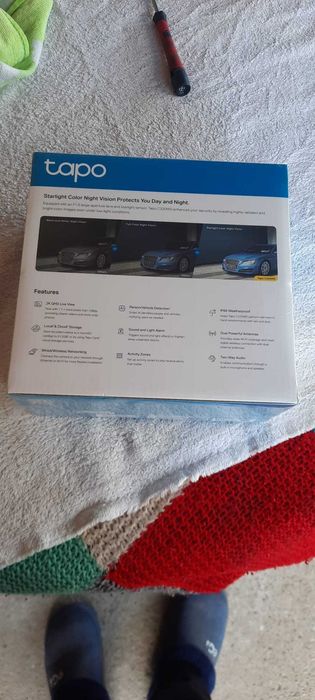 Camere supraveghere Tapo c320ws 2K noi sigilate cu sau fara microsd card