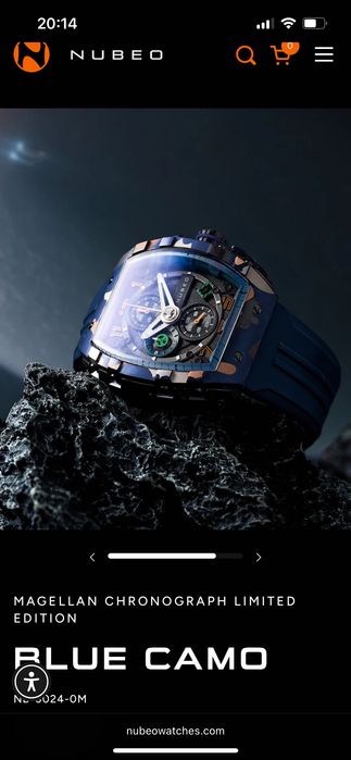 Часовник Nubeo Magelan