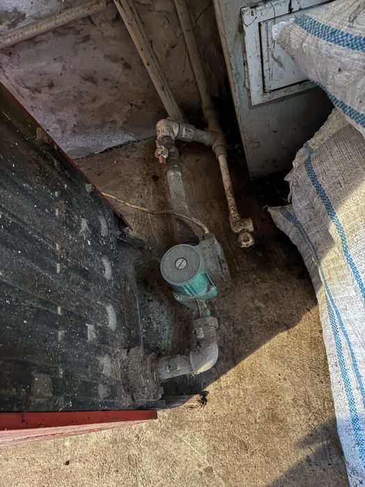 Centrala lemne Vidrarus - usa de sus taiata pentru arzator