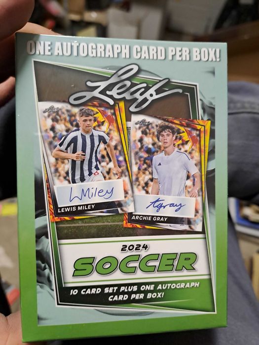 2024 Leaf Soccer Blaster box - Кутия с ГАРАНТИРАН автограф!!