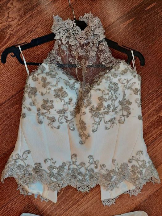 Vand rochie de mireasa unicat Agnes Toma, mar. M