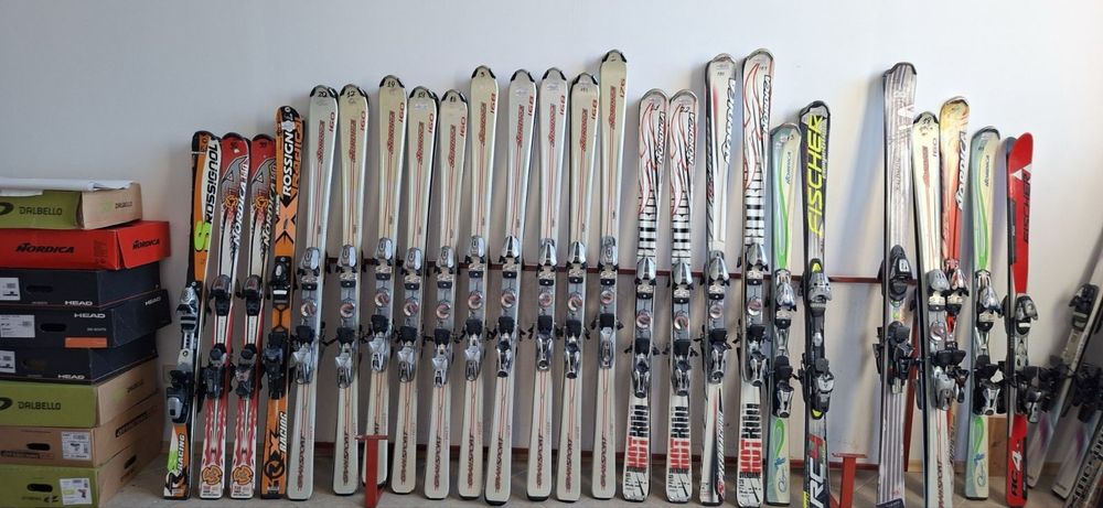 Детски ски и ски обувки – сервизирани, готови за каране