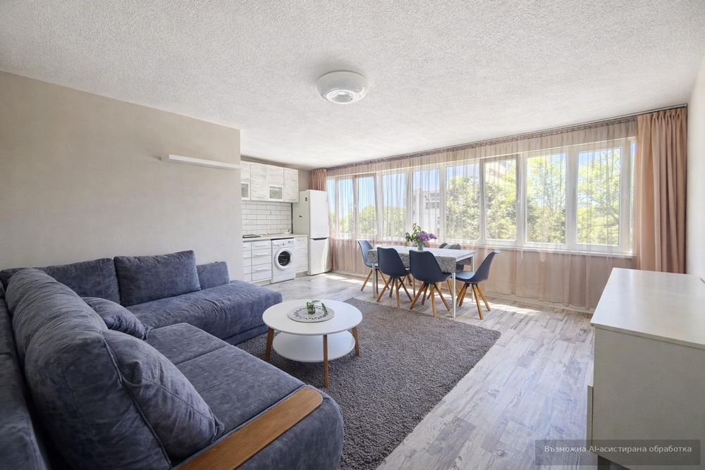 Дава се под наем Двустаен апартамент в Варна, Чайка - 50 кв.м за 668.1 € - Снимка #1