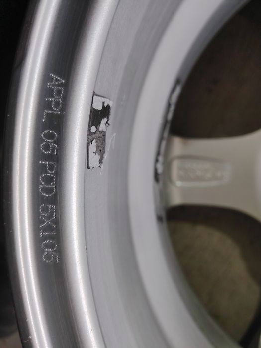 Jante oxxo opel astra K-L 5X105 R15 cu senzori presiune