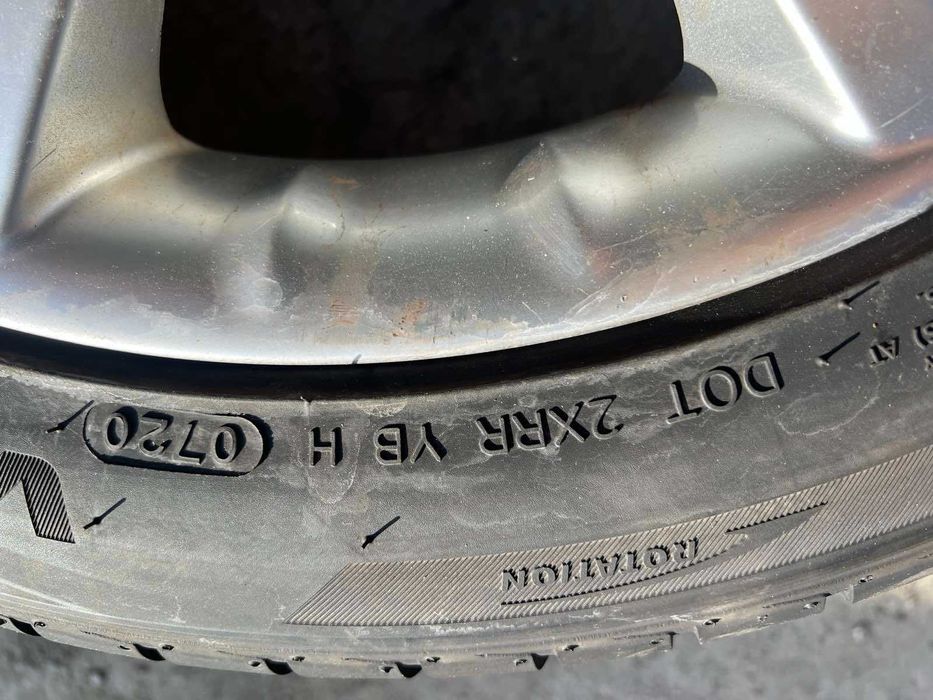 17 цола  алуминиеви джанти за Мерцедес C classe  CLK Ц класа W209 с гуми Hankook Ventus V12 Evo 2 K120 XL 225/45/17 Mercedes Benz 17 '' Rims w tires
