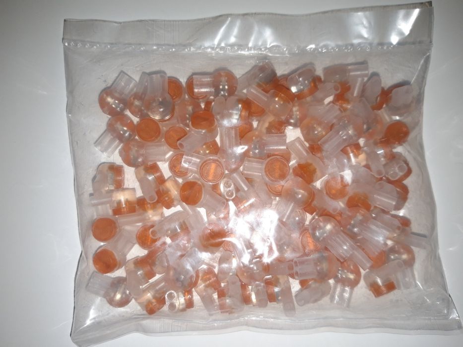 Conector Scotchlok 2 pini, 0.4-0.9mm SL-UY2 (K2) 100 bucati cu gel