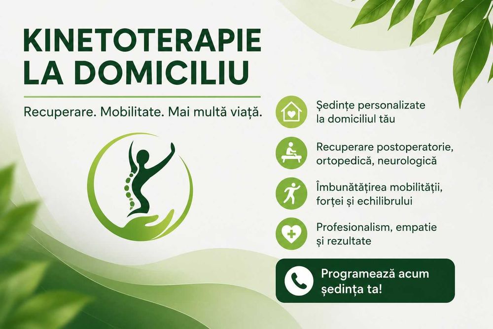 Kinetoterapie la domiciliu