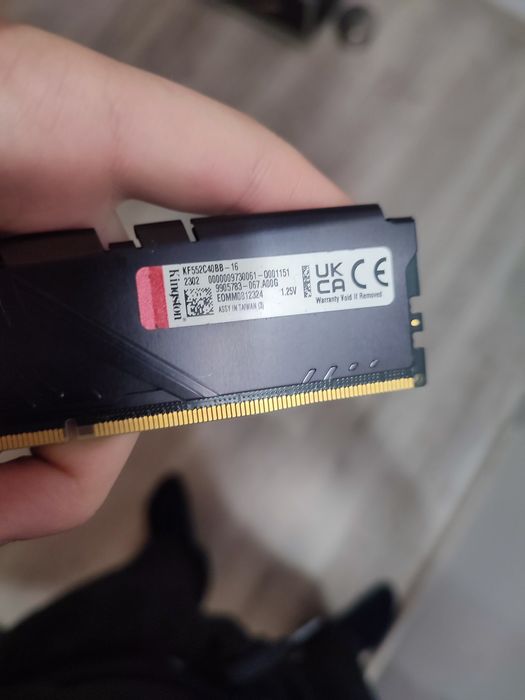 16gb ddr5 Kingston Fury (Defect!)
