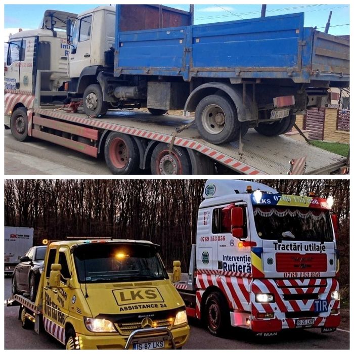 Tractări auto,tractări utilaje,platforma auto, asistenta rutiera
