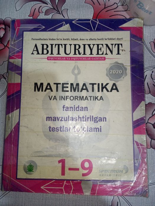 Abituriyent 1-9 toʻplam