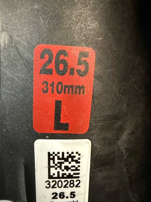 clapari head edge lyt 8 mondo 29,5-28,5-27,5 si 26,5 europa 45-44-42 si 41